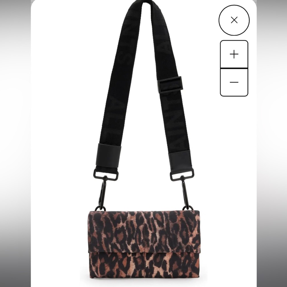 ALLSAINTS Ezra Anita Nylon Crossbody Bag